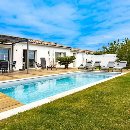 فيلة Charme 3 Ch. Avec Piscine Privee A - Fr-1-835-36 سان مارتن دو ر