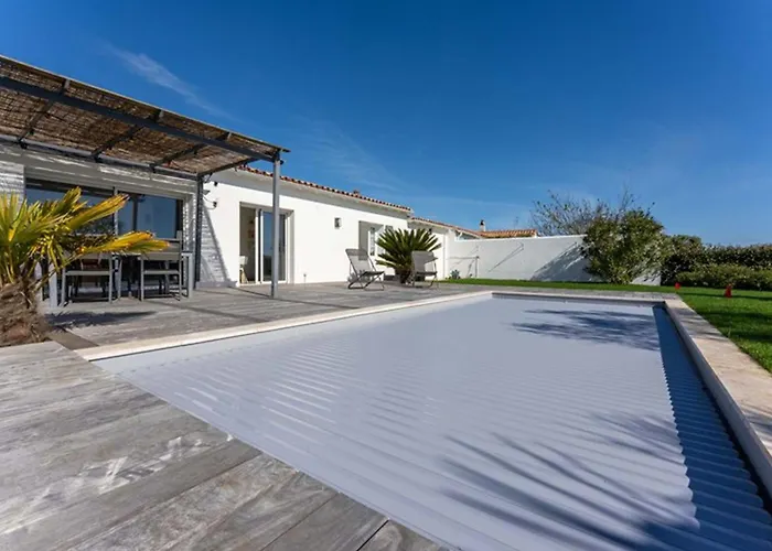 Villa Avec Piscine, 3 à Saint-martin-de-ré, Proche - Fr-1-835-36