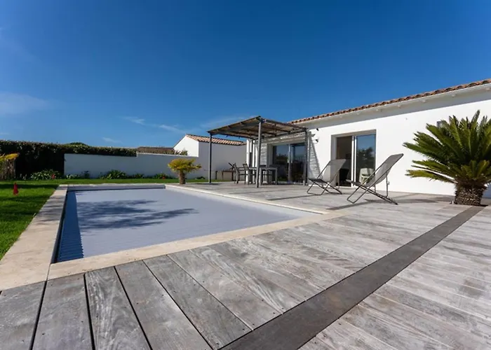 Villa Avec Piscine, 3 à Saint-martin-de-ré, Proche - Fr-1-835-36 *